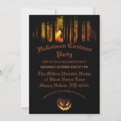 Invitation Haunted Forest Halloween Party (Devant)