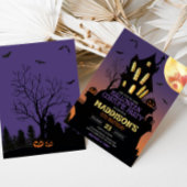 Invitation Haunted Halloween Anniversaire Costume Party