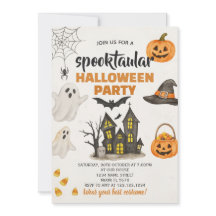 Invitation Haunted Halloween Celebration