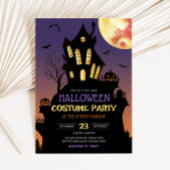 Invitation Haunted Halloween Costume Party