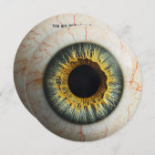 Invitation 👁️ Haunted Halloween Party! (Devant / Derrière)