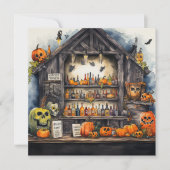 Invitation 👻 🍺 "Haunted Hops & Hors d'oeuvres" 🍺 👻 (Devant)