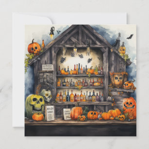 Invitation 👻 🍺 "Haunted Hops & Hors d'oeuvres" 🍺 👻