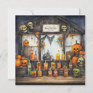 Invitation 👻 🍺 "Haunted Hops & Hors d'oeuvres" 🍺 👻