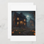 Invitation haunted house (Devant / Derrière)