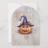 Invitation Haunted House Bats Jack O’Lantern Halloween Party (Dos)