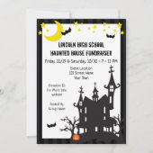 Invitation Haunted House Halloween (Devant)