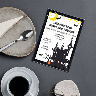 Invitation Haunted House Halloween