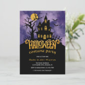 Invitation Haunted House Halloween Costume Party (Debout devant)