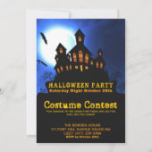 Invitation Haunted House Halloween Costume Party (Devant)