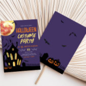 Invitation Haunted House Halloween Costume Party