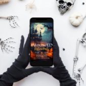 Invitation Haunted House Halloween Costume Party