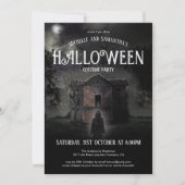 Invitation Haunted House Halloween Party (Devant)