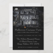 Invitation Haunted House Halloween Party (Devant)