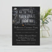 Invitation Haunted House Halloween Party (Debout devant)