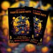 Invitation Haunted House Haven Halloween Party