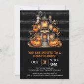 Invitation Haunted House Party (Devant)