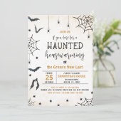 Invitation Haunted House Warming Halloween Party (Debout devant)