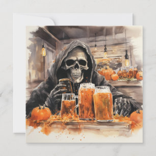 Invitation 👻 🍻 "Haunts & Hops Bash" ! 🍻 👻 Halloween