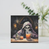 Invitation 👻 🍻 "Haunts & Hops Bash" ! 🍻 👻 Halloween (Debout devant)