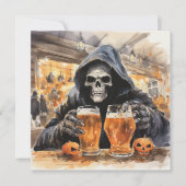 Invitation 👻 🍻 "Haunts & Hops Bash" ! 🍻 👻 Halloween (Devant)
