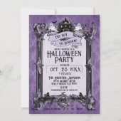 Invitation Haunween House Party (Devant)