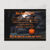 Invitation Haunween Party Halloween (Devant)