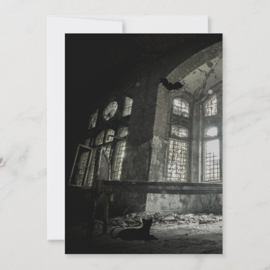 Invitation Haunween Party Halloween (Dos)