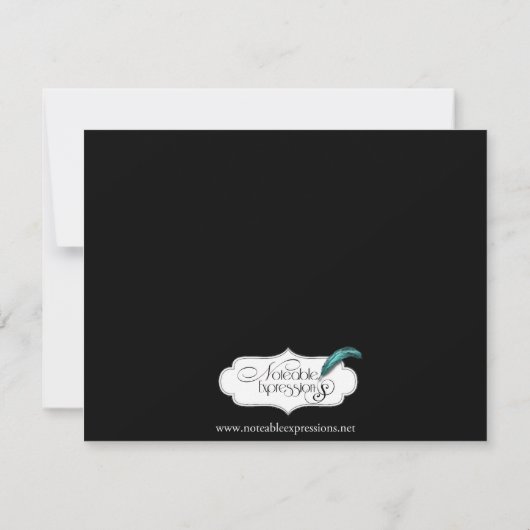 Invitation Haut-Cravates et Mariages gays Fiançailles (Dos)