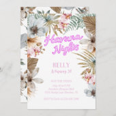 Invitation Havana Nights Cubain 30e anniversaire (Devant / Derrière)