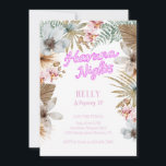 Invitation Havana Nights Cubain 30e anniversaire<br><div class="desc">Épicez vos fêtes du 30ème anniversaire avec ces belles soirées Havana invitations à thème cubaines! Avec des éléments botaniques et néons,  ces invitations sont boho et tropicaux.</div>