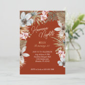 Invitation Havana Nights Tropical Cubain 30e anniversaire (Debout devant)