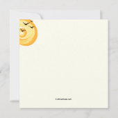 Invitation hawaïenne de planches de surf de Luau (Dos)