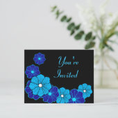 Invitation hawaïenne rétro (Debout devant)