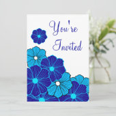 Invitation hawaïenne tropicale (Debout devant)