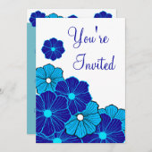 Invitation hawaïenne tropicale (Devant / Derrière)