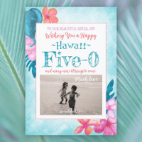 Hawaii Cinq-0 50e Anniversaire Turquoise, Aqua, Ro