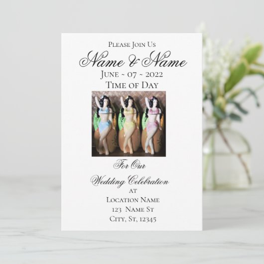 Invitation Hawaii Hula Dancer Thunder_Cove (Debout devant)