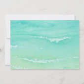 Invitation Hawaiian Beaches Girl 2e fête d'anniversaire (Dos)