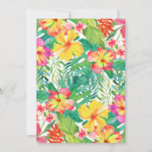 Invitation Hawaiian Tropical Bridal (Dos)