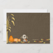 Invitation Hayrides à vendre l'invitation (Dos)