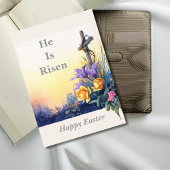 Invitation He Is Risen Easter Card