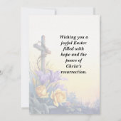 Invitation He Is Risen Easter Card (Dos)