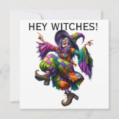 Invitation Hé sorcières ! (Devant)