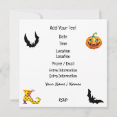 Invitation Hé sorcières ! (Dos)