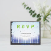 Invitation HEADPHONES Bar Bat mitzvah rsvp (Debout devant)