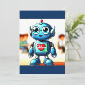 Invitation Heart Buddy (Debout devant)