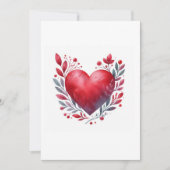 Invitation heart illustration (Devant)