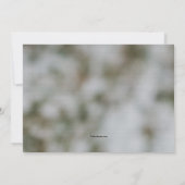 Invitation Heart in Hands Enregistrer la date de l'annonce (Dos)