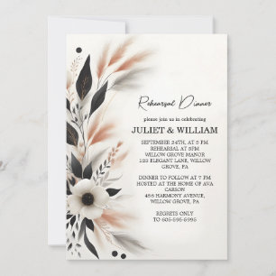 Invitation Heart Nothing Fancy Just Love Fun Rehearsal Diner